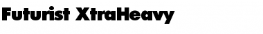 Futurist XtraHeavy Normal Font Title Preview