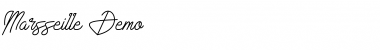 Marsseille Demo Regular Font Title Preview