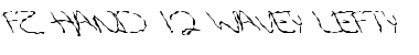 FZ HAND 12 WAVEY LEFTY Normal Font Title Preview