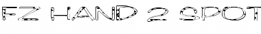 FZ HAND 2 SPOTTED EX Normal Font Title Preview