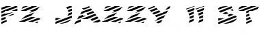 FZ JAZZY 11 STRIPED EX Normal Font Title Preview