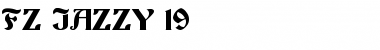 FZ JAZZY 19 Medium Font Title Preview