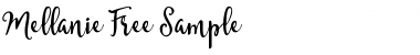 Mellanie Regular Font Title Preview