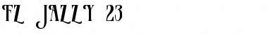 FZ JAZZY 23 Normal Font Title Preview