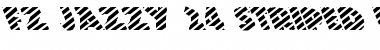 FZ JAZZY 24 STRIPED LEFTY Normal Font Title Preview