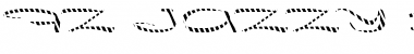FZ JAZZY 30 STRIPED LEFTY Normal Font Title Preview
