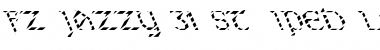 FZ JAZZY 31 STRIPED LEFTY Normal Font Title Preview