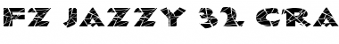 FZ JAZZY 32 CRACKED EX Normal Font Title Preview