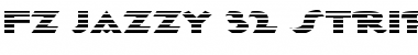 FZ JAZZY 32 STRIPED EX Normal Font Title Preview