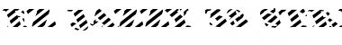 FZ JAZZY 38 STRIPED LEFTY Normal Font Title Preview