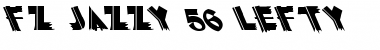 FZ JAZZY 56 LEFTY Normal Font Title Preview