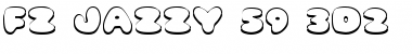 FZ JAZZY 59 3D2 Normal Font Title Preview