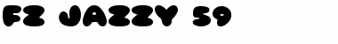 FZ JAZZY 59 Normal Font Title Preview