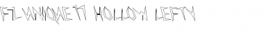 FZ UNIQUE 17 HOLLOW LEFTY Normal Font Title Preview