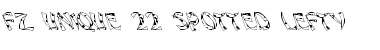 FZ UNIQUE 22 SPOTTED LEFTY Normal Font Title Preview