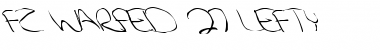 FZ WARPED 27 LEFTY Normal Font Title Preview