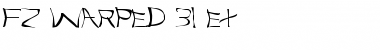 FZ WARPED 31 EX Normal Font Title Preview