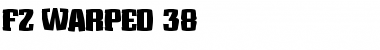 FZ WARPED 38 Normal Font Title Preview
