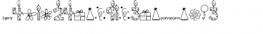 MTF Birthday Bash Doodles Regular Font Title Preview