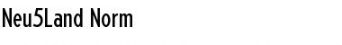 Neu5Land Normal Font Title Preview