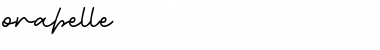 Orabelle Regular Font Title Preview