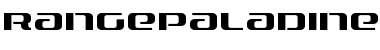 Range Paladin Expanded Expanded Font Title Preview