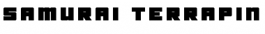 Samurai Terrapin Title Regular Font Title Preview