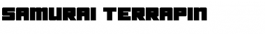 Samurai Terrapin Regular Font Title Preview