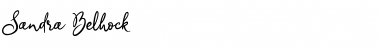Sandra Belhock Sandra Belhock Font Title Preview