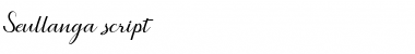 Seullanga Regular Font Title Preview