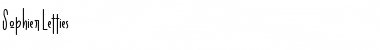 Sophier Letties Regular Font Title Preview