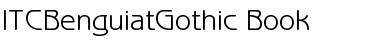 ITCBenguiatGothic-Book Book Font Title Preview