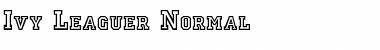 Ivy Leaguer Normal Font Title Preview