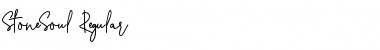 Stone Soul Regular Font Title Preview
