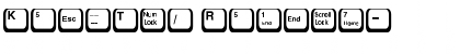 Key-Top Regular Font Title Preview
