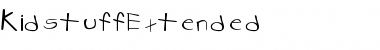 KidstuffExtended Regular Font Title Preview