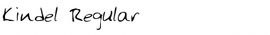 Kindel Regular Font Title Preview