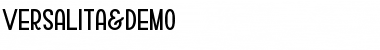 Versalita& Regular Font Title Preview