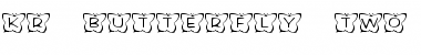 KR Butterfly Two Regular Font Title Preview