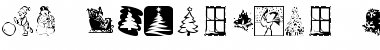 KR Christmas 2001 Regular Font Title Preview
