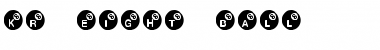 KR Eight Ball Regular Font Title Preview
