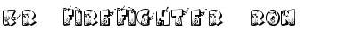 KR Firefighter Ron Regular Font Title Preview