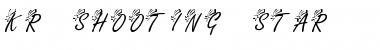 KR Shooting Star (Left) Regular Font Title Preview