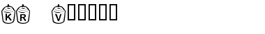 KR Votive Regular Font Title Preview
