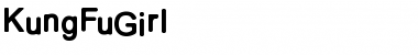KungFuGirl Regular Font Title Preview