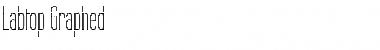 Labtop Graphed Regular Font Title Preview