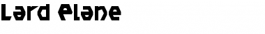 Lard Plane Font Title Preview