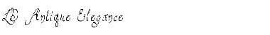 LD Antique Elegance Regular Font Title Preview