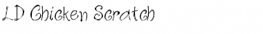 LD Chicken Scratch Regular Font Title Preview