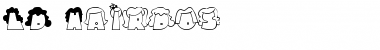 LD Hairdos Regular Font Title Preview